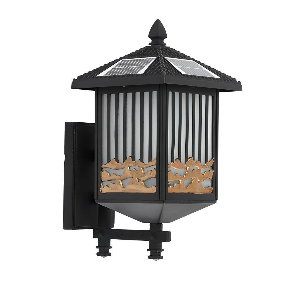 Larna Retro LED Modern Outdoor Wall Sconce