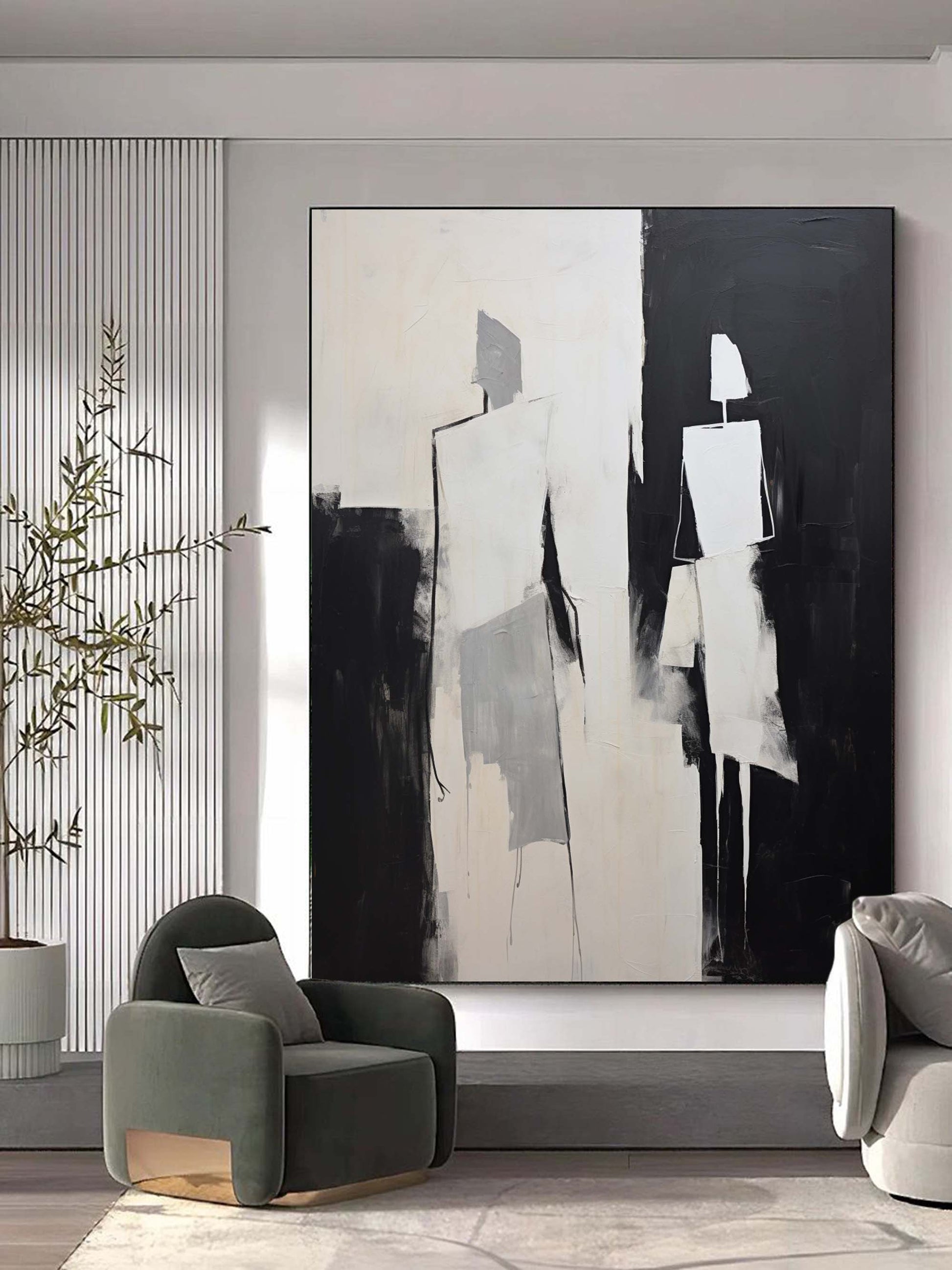 Contemporary Minimalist Art MA013 - Neutralighting