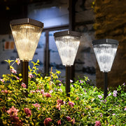 Karan Lampshade LED ABS Outdoor Pathway Post Lamp