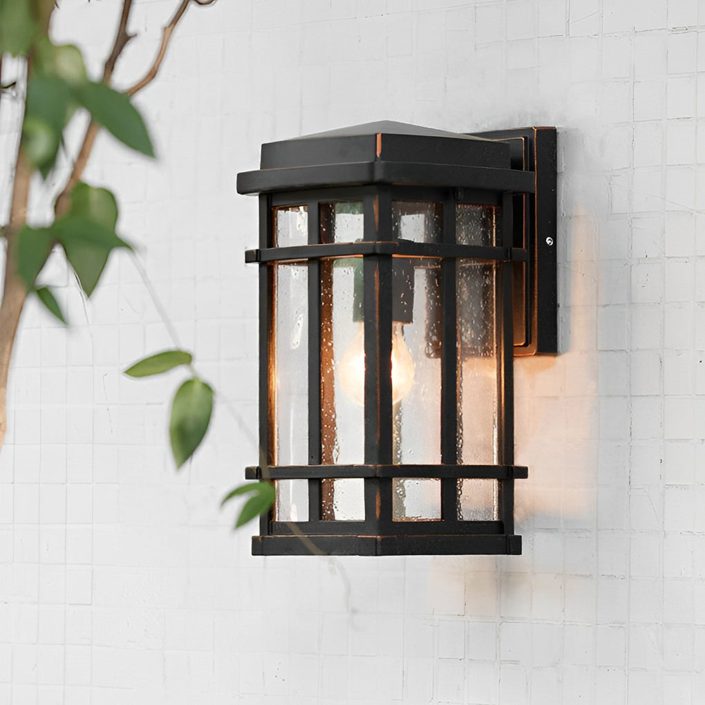 Thea Retro Simple Bubbles Modern Outdoor Wall Light