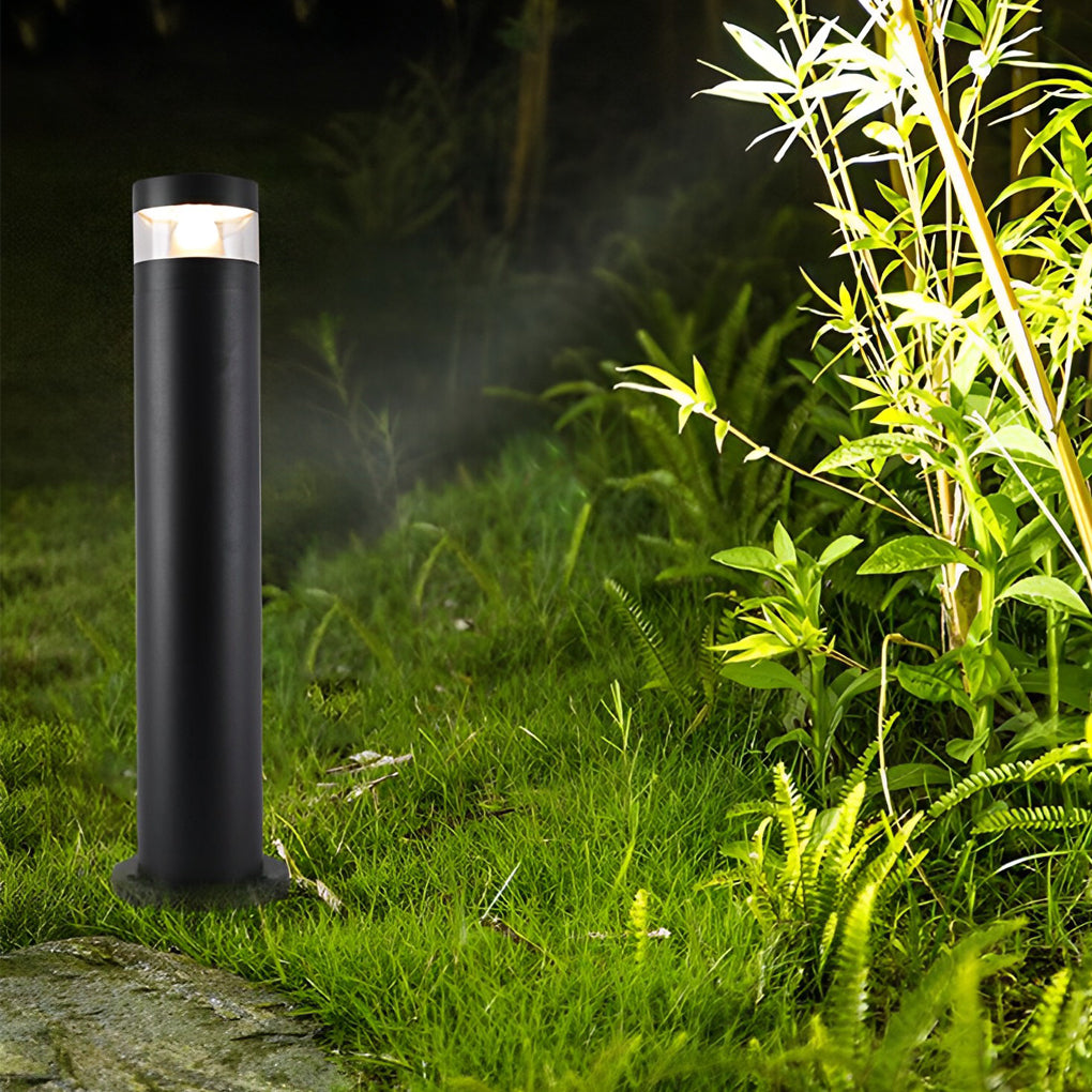 Ula Cylindrical Creative LED Outdoor Pathway Bollard Lights