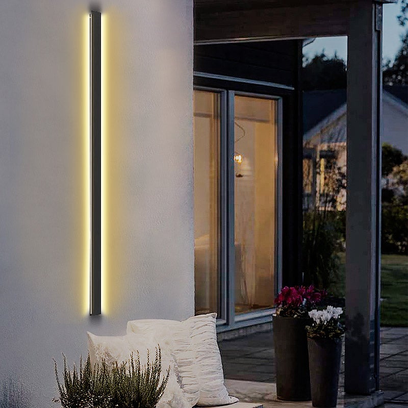 Keel Linear LED Minimalist Outdoor Wall Lights