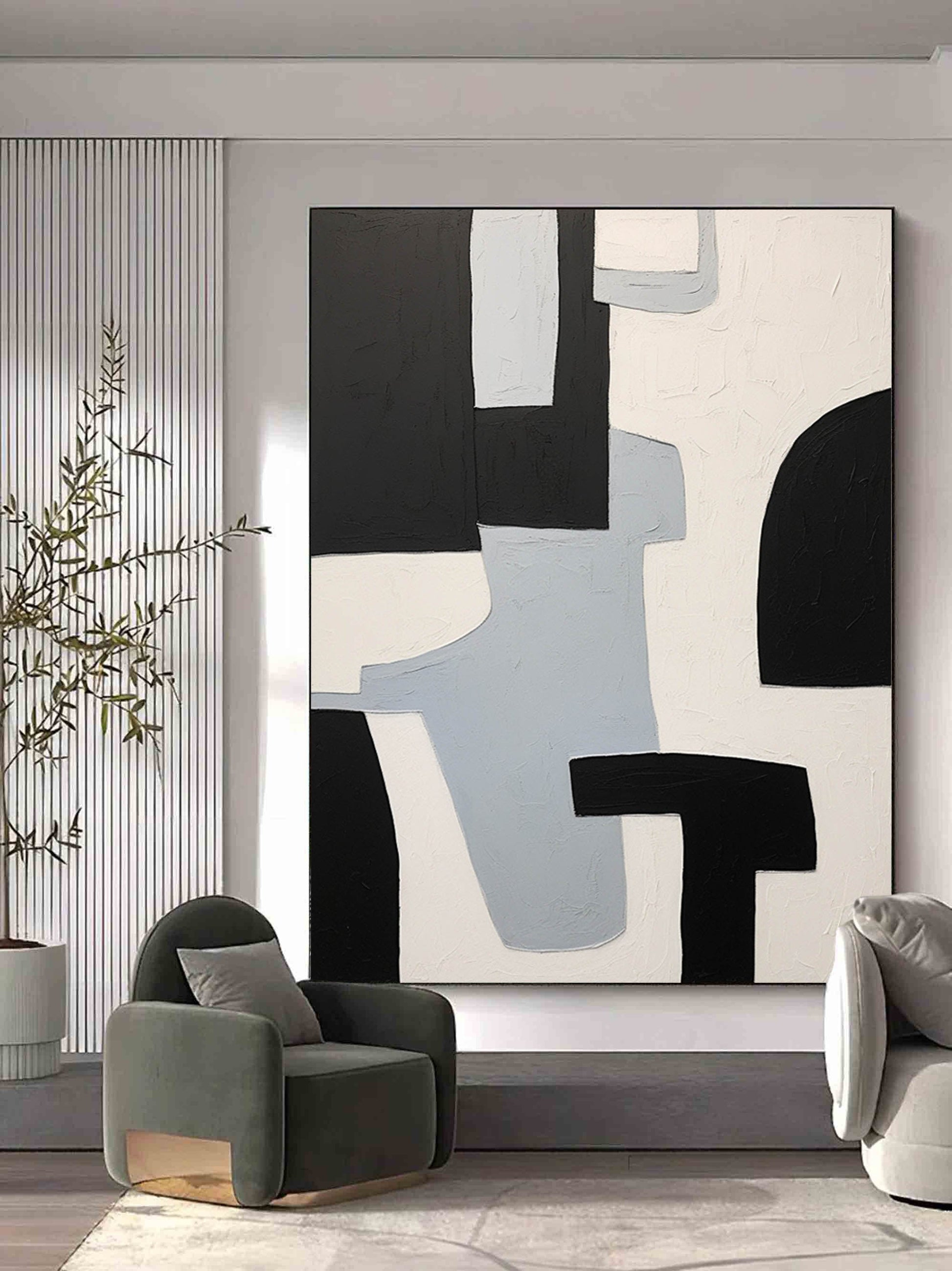 Contemporary Minimalist Art MA068 - Neutralighting