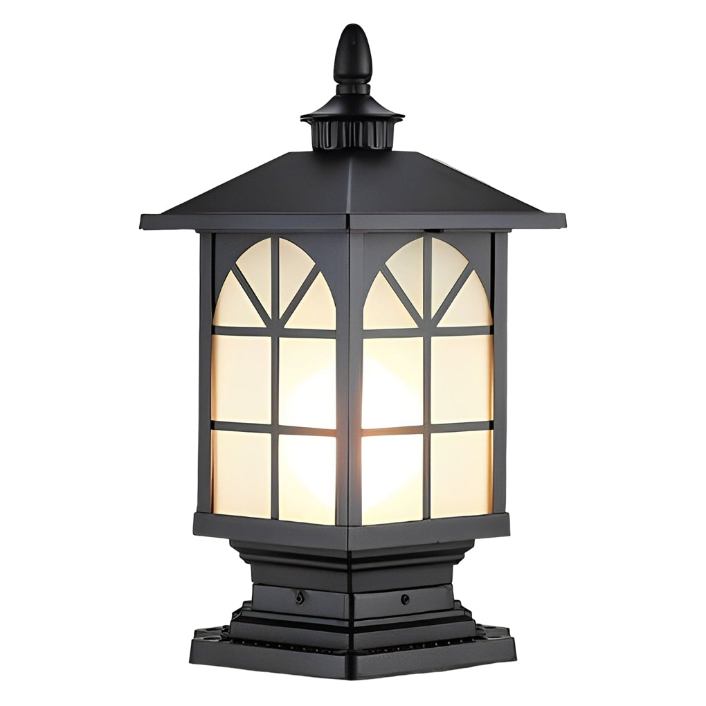 Gerret Retro Creative Outdoor Fence Pillar Lamp