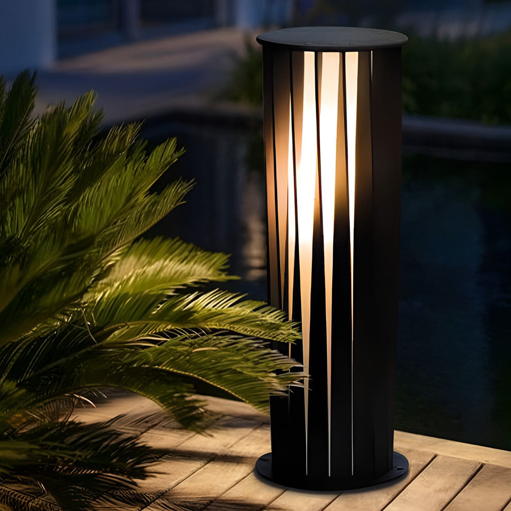 Bethany Geometric Cage LED Outdoor Pathway Lights