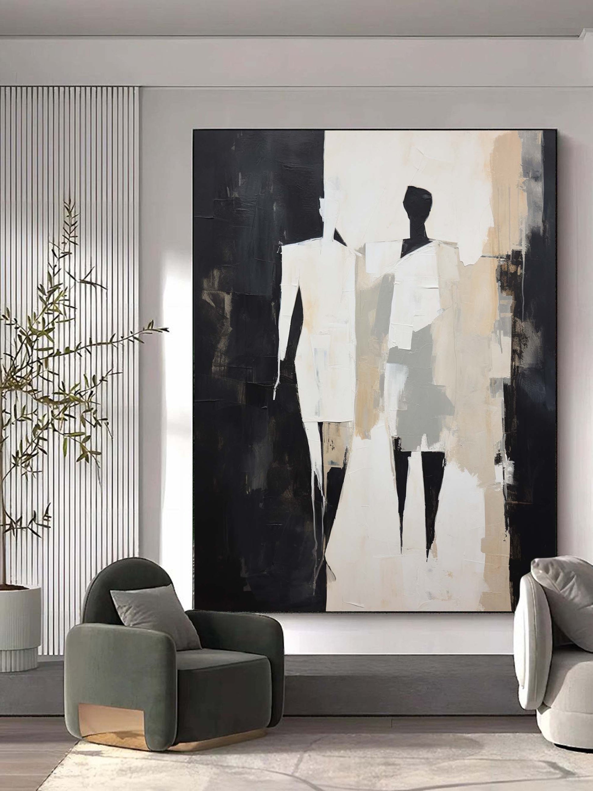 Contemporary Minimalist Art MA012 - Neutralighting