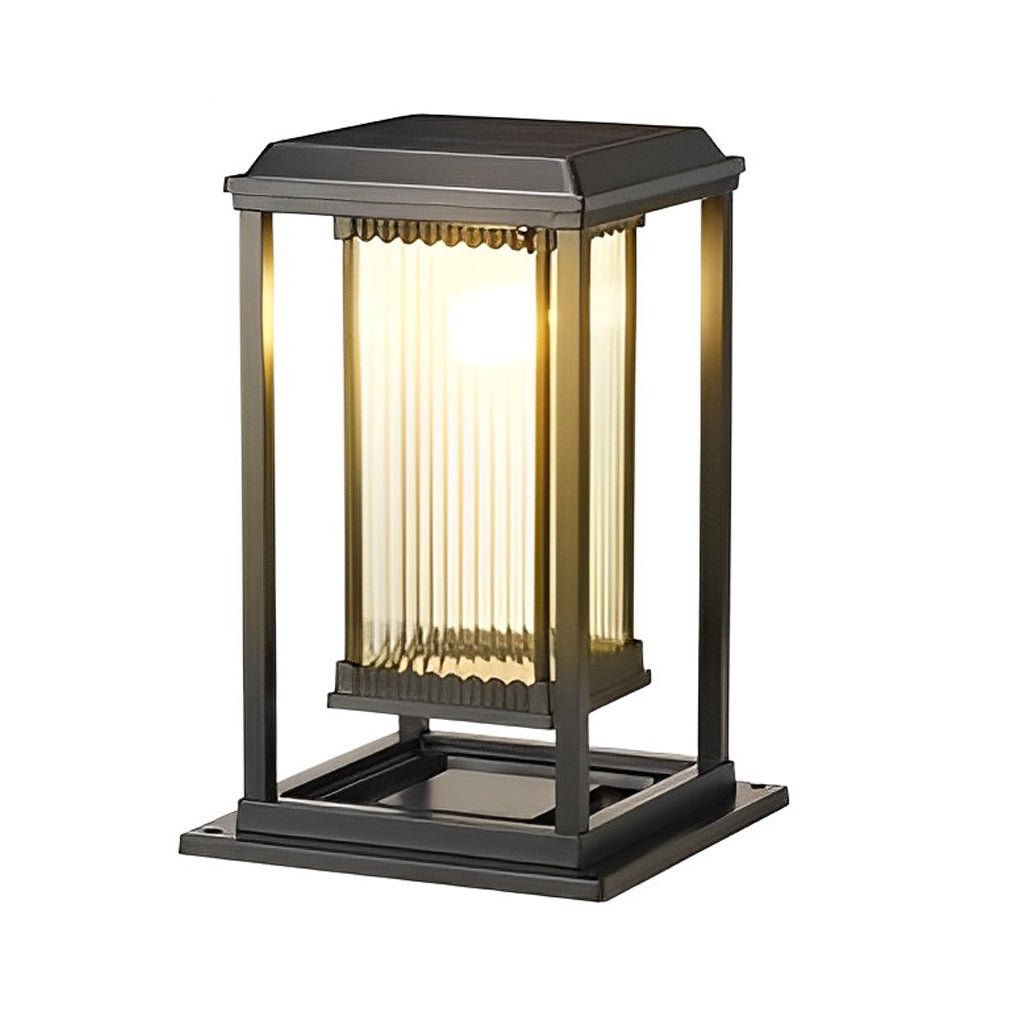 Hadley Lawn Ribbed Outdoor Pathway Lights