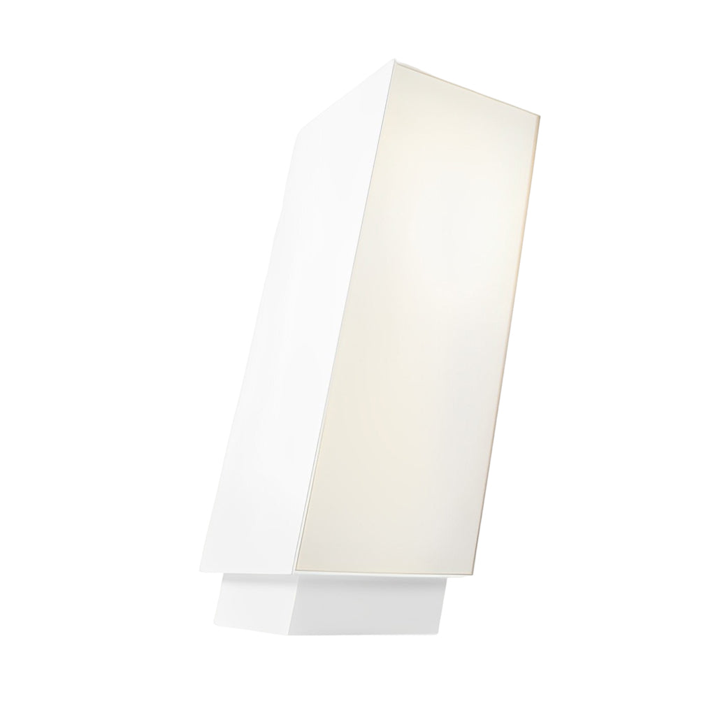 Orv Artistic Cuboid Inclined LED Steel Outdoor Lawn Lamp