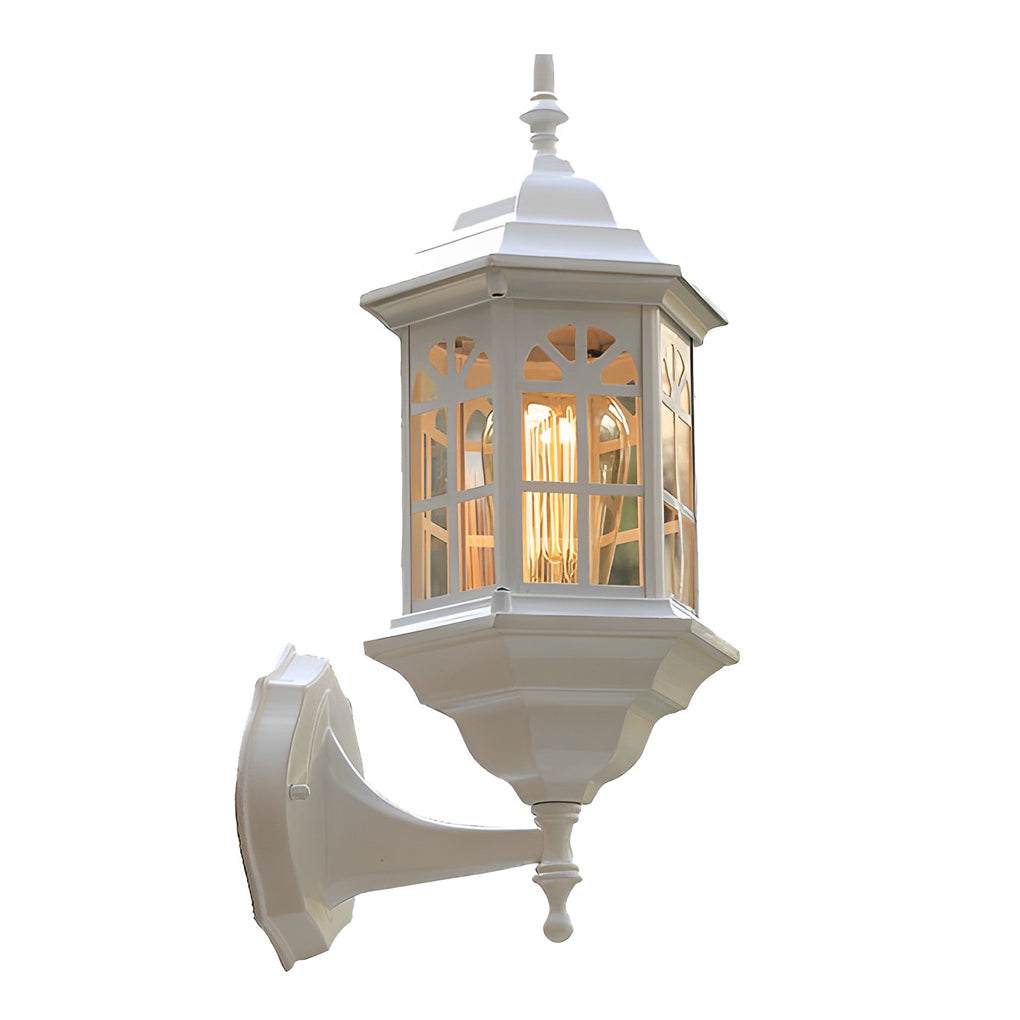 Wilette Classic LED European Glass Outdoor Wall Lamp