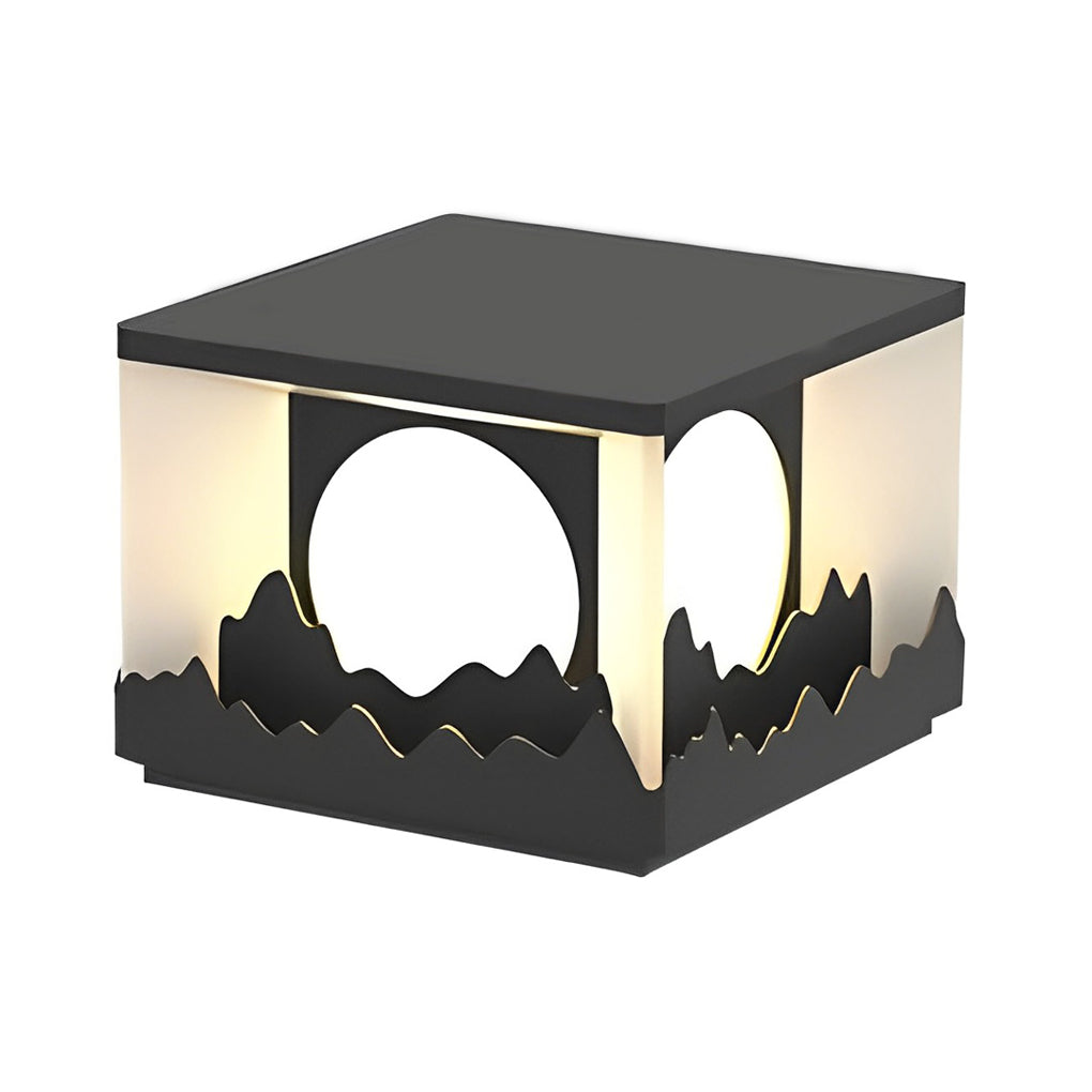 Megan Scenery Design LED Outdoor Fence Post Lights