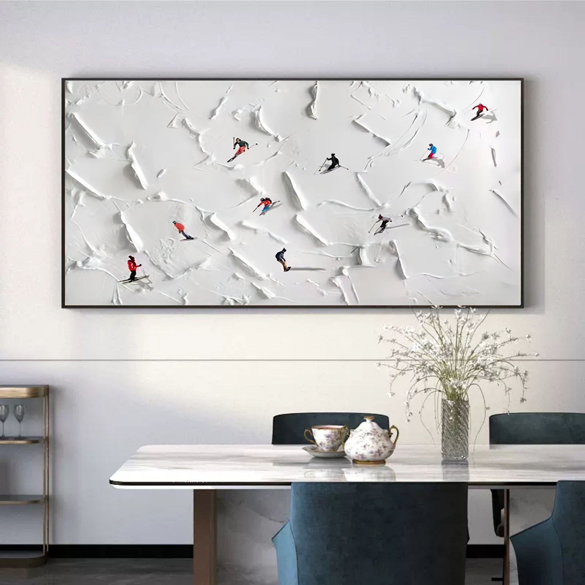 Plaster Art Texture Painting SG094 - Neutralighting