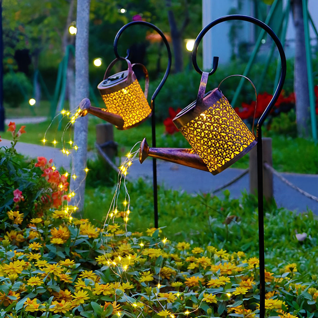Liia Kettle LED Solar Unique Efficient Outdoor Light