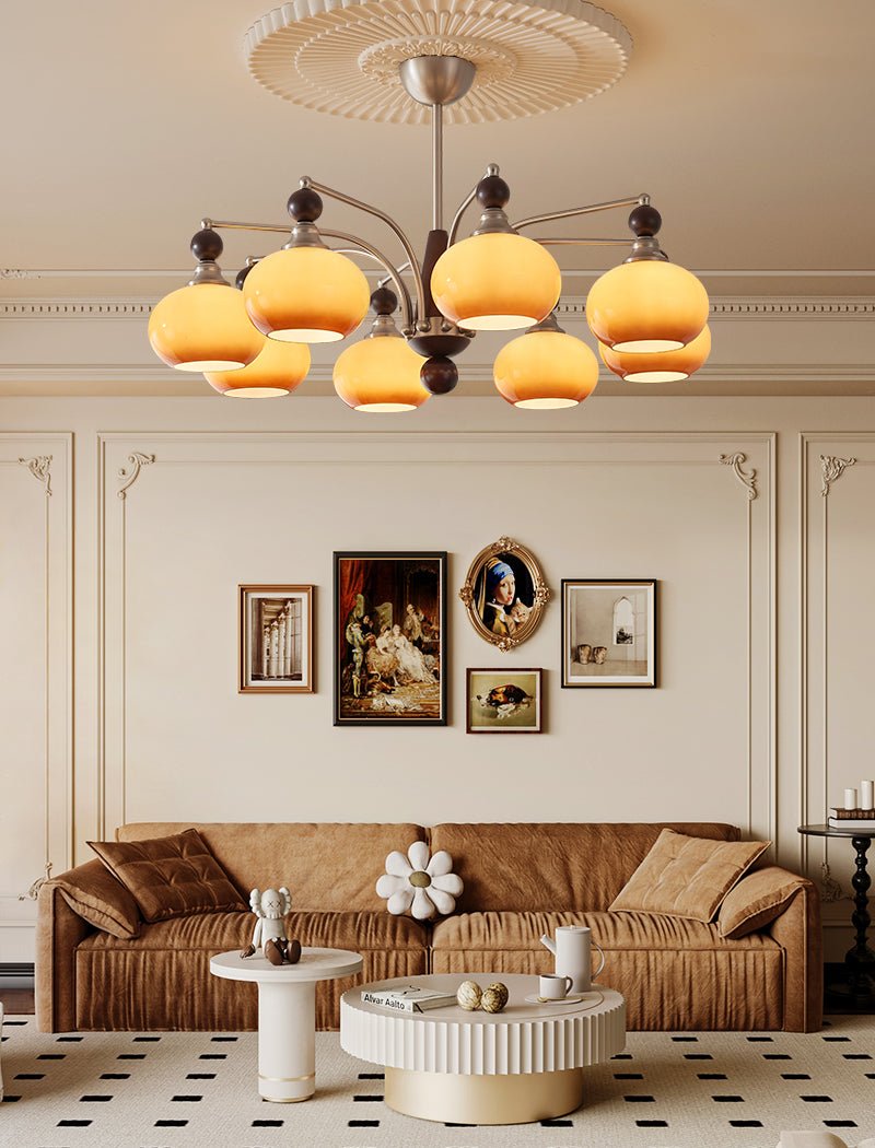 Prylin Chandelier-Neutral Decor