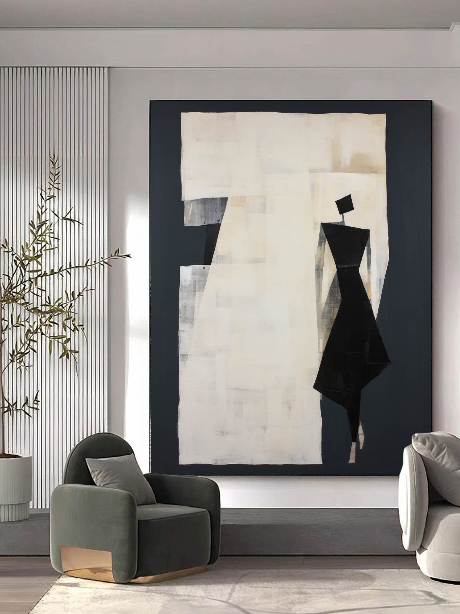 Contemporary Minimalist Art MA020 - Neutralighting