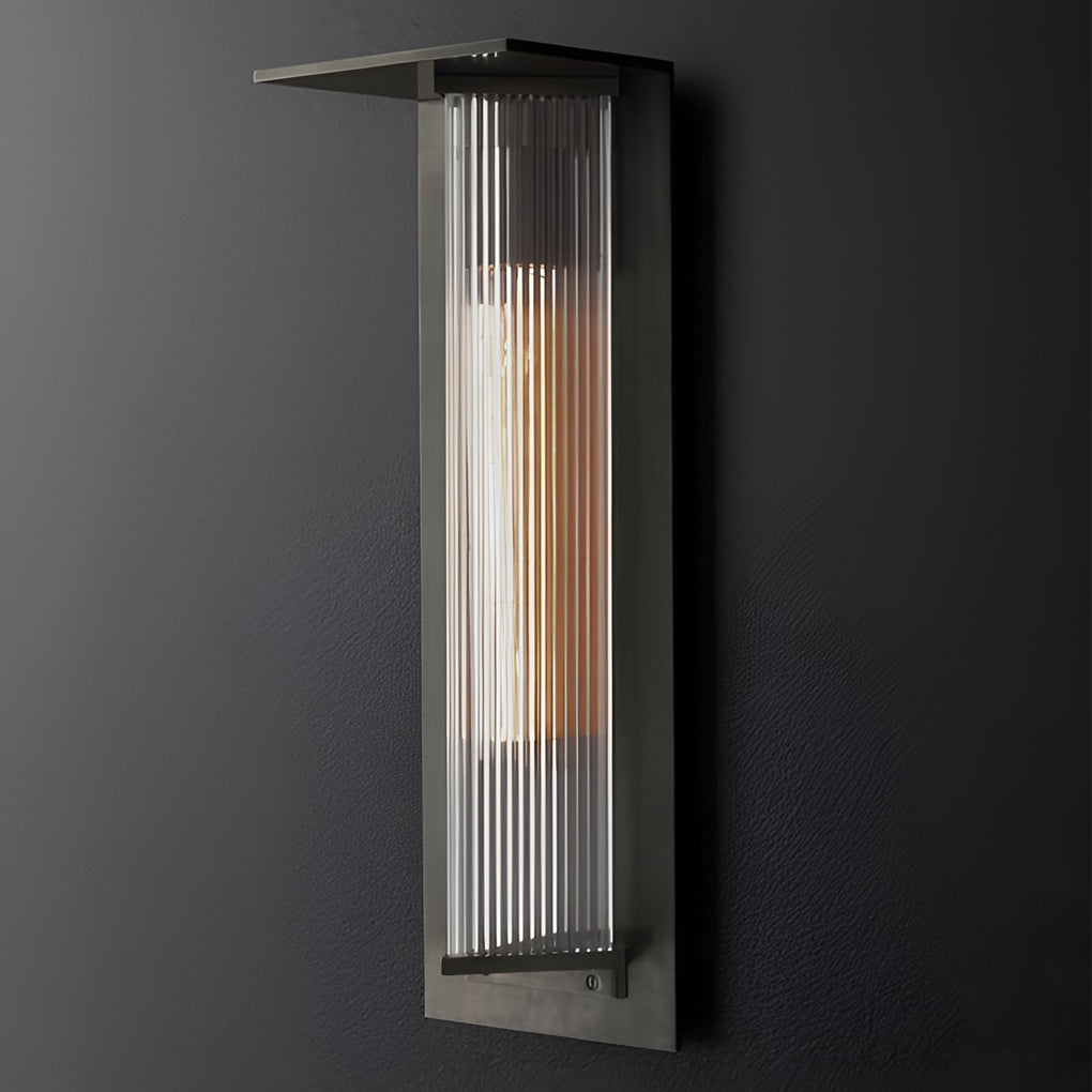 Wthy LED Solar Vintage Outdoor Wall Light