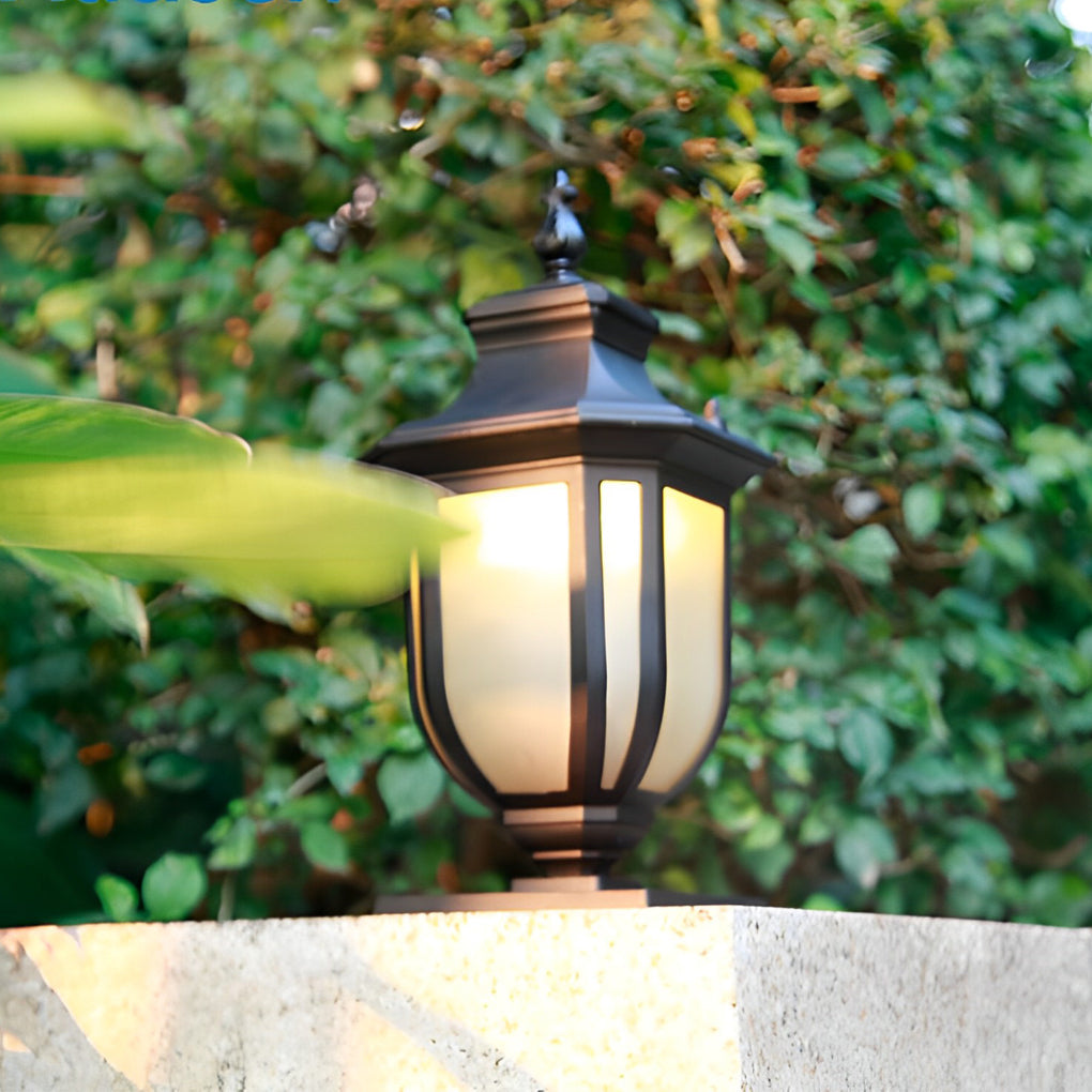 Melssa Retro European Outdoor Pillar Post Lights