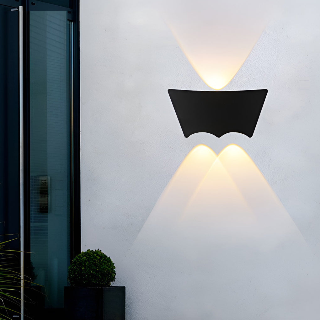 Rosann LED Modern Outdoor Sconce Wall Washer Light