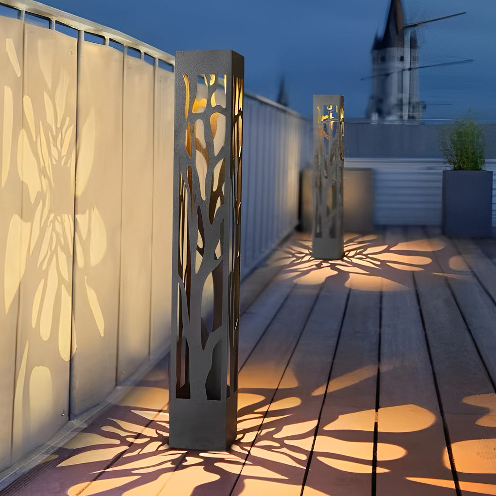Darrel Modern Creative Stainless Steel Outdoor Lawn Lights