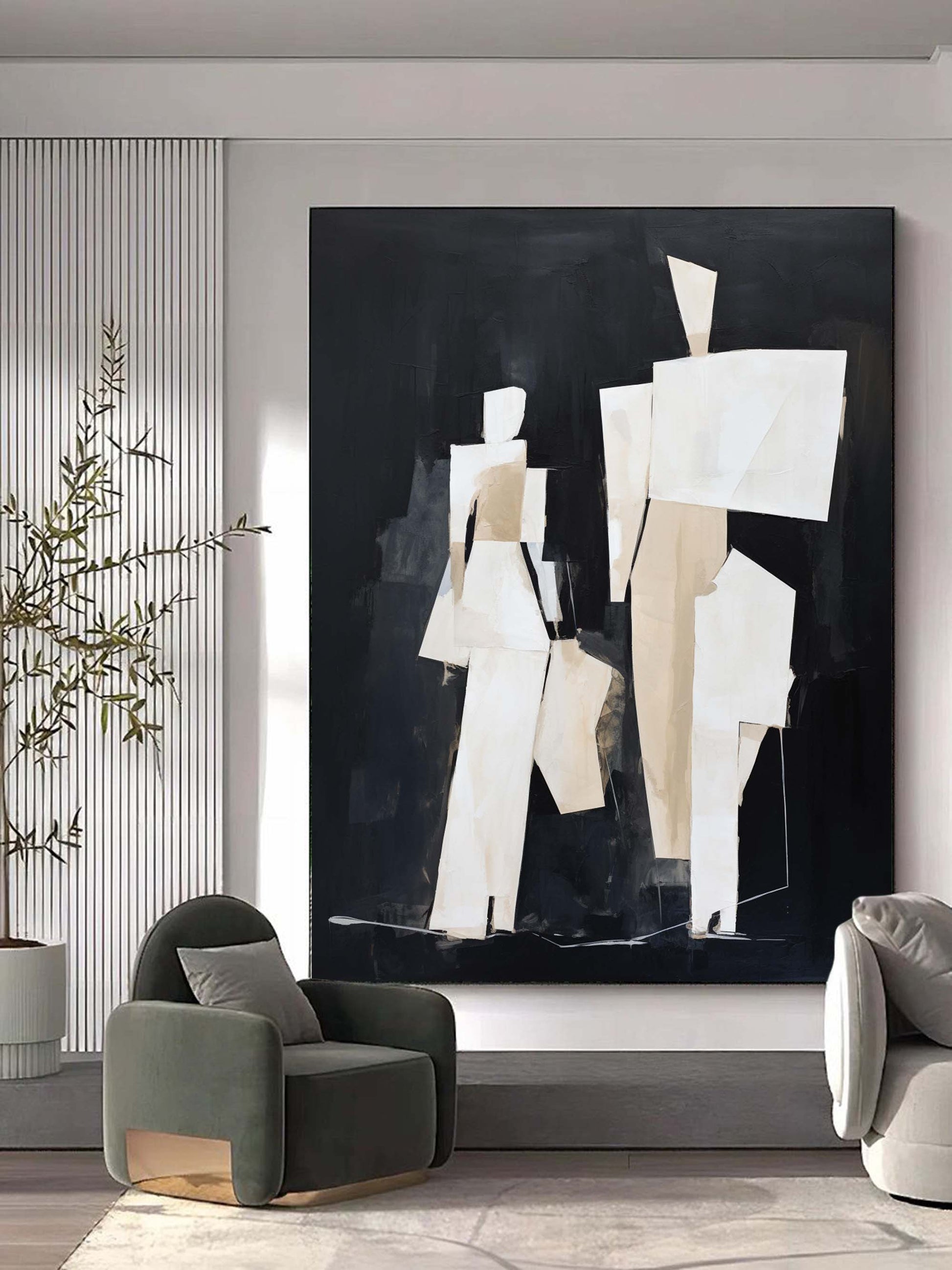 Contemporary Minimalist Art MA028 - Neutralighting