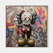 Kaws Abstract Graffiti Art - Letslighting