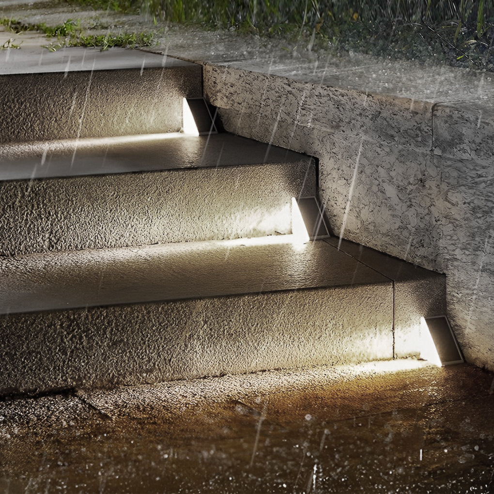 Ebenezer Triangle Automatic Wire-Free Modern ABS Outdoor Lights