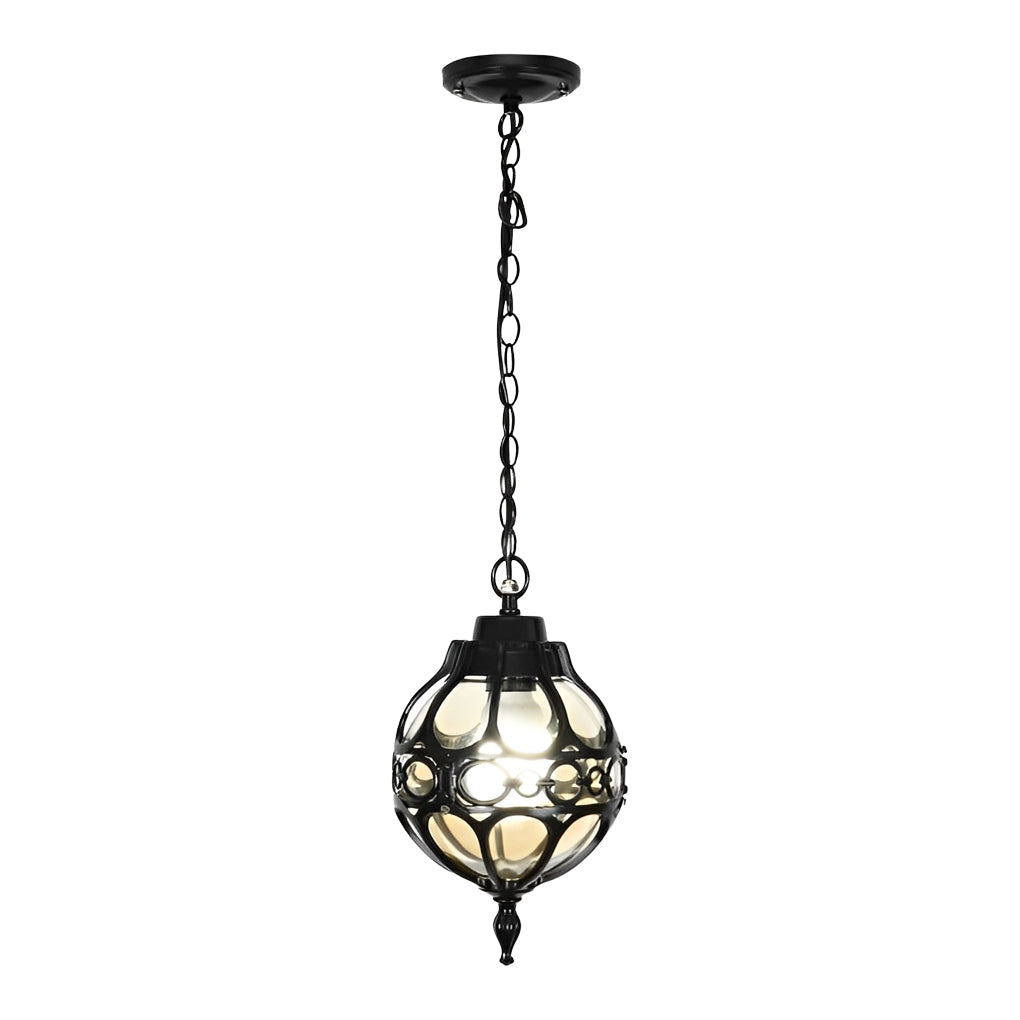 Truman Retro Ball American Outdoor Chandelier