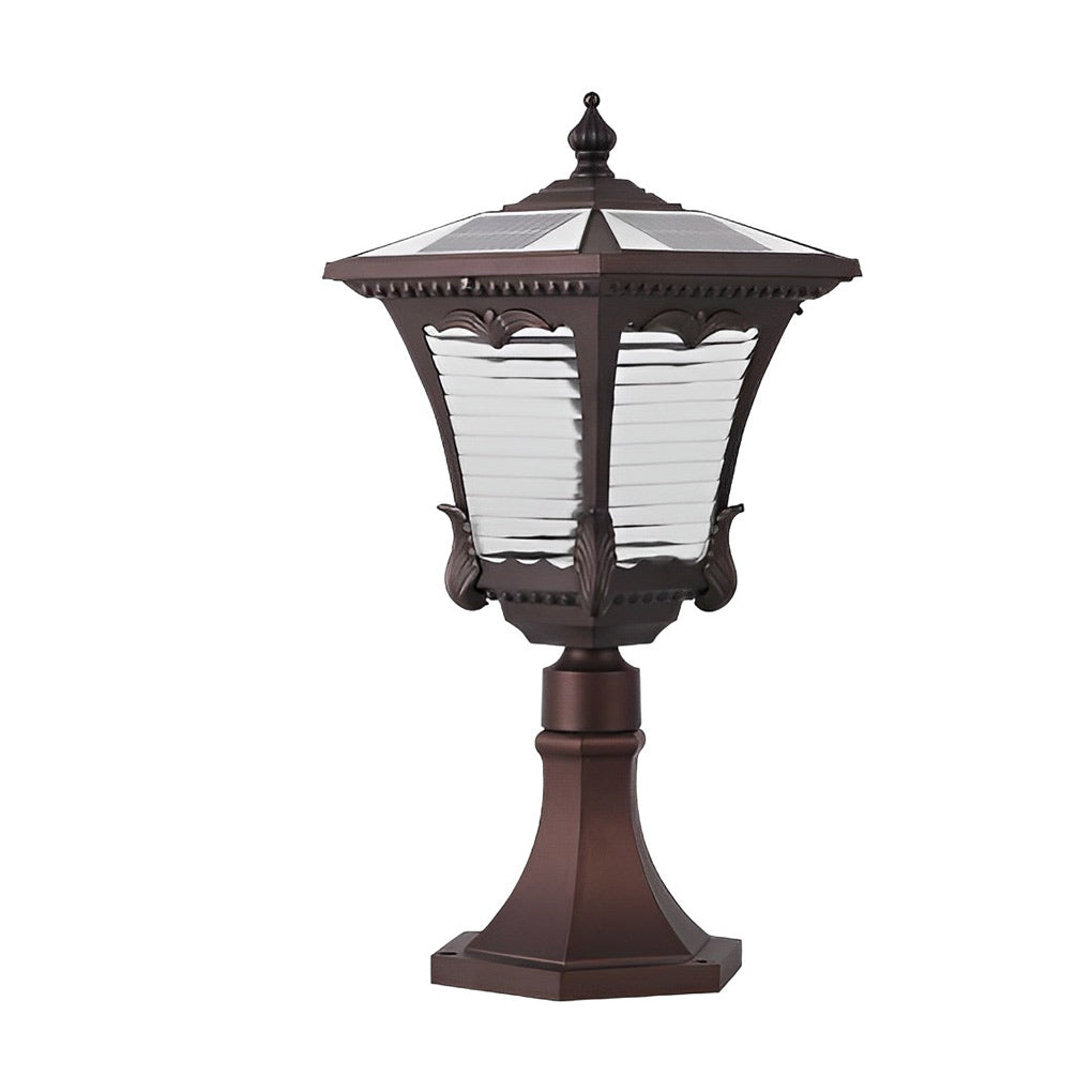 Kayy Ornate Vintage Elegant Outdoor Lawn Lamp