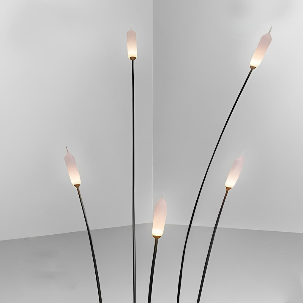 Madeline Minimalist Reed-Shaped Outdoor Lawn Lights