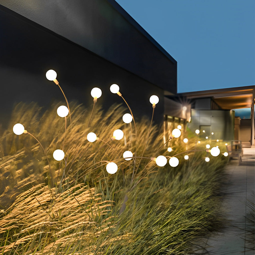 Longar Solar Firefly Eco-Friendly Steel Outdoor Light