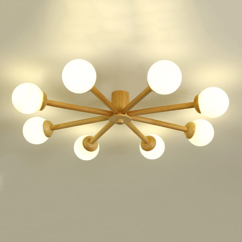 Muto Ceiling Light, Dimmable 6/8 Head - Neutral Decor