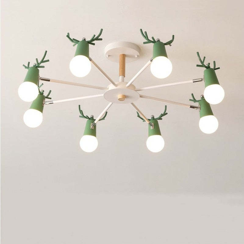 Valentina Deer Pendant Light, 7 Colour, 4 Style - Neutral Decor