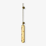 Ilaeir Vertical Alabaster Pendant Light-Neutral Decor