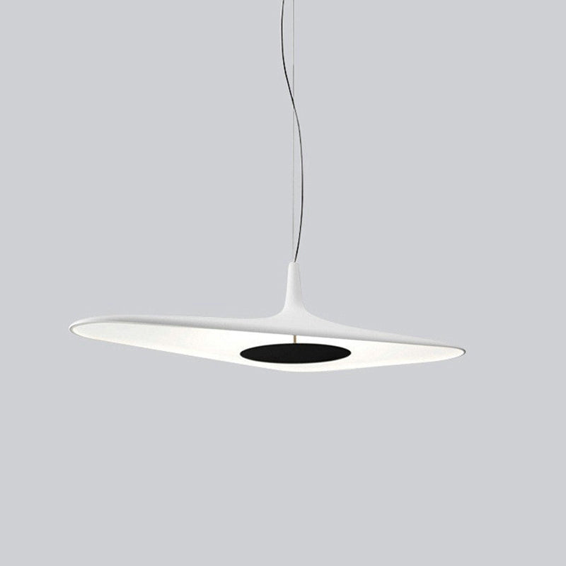 Arisha Modern Minimalist ResinCreative Pendant Light, Black/White - Neutral Decor