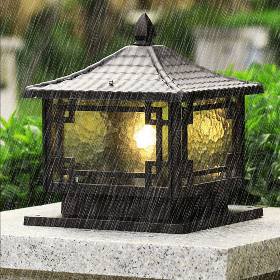 Nydia Waterproof European Outdoor Pillar Lights