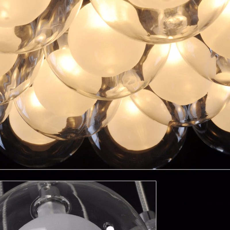 Valentina Modern Bubble Pendant Light, 5 Style - Neutral Decor