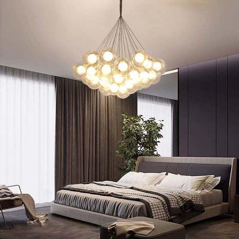 Valentina Modern Bubble Pendant Light, 5 Style - Neutral Decor