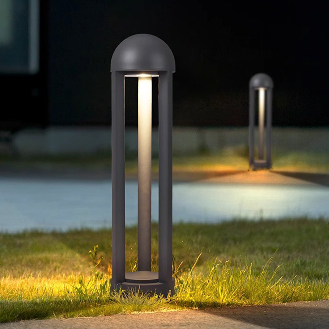 Industrious Modern Minimalist Outdoor Pole Lights