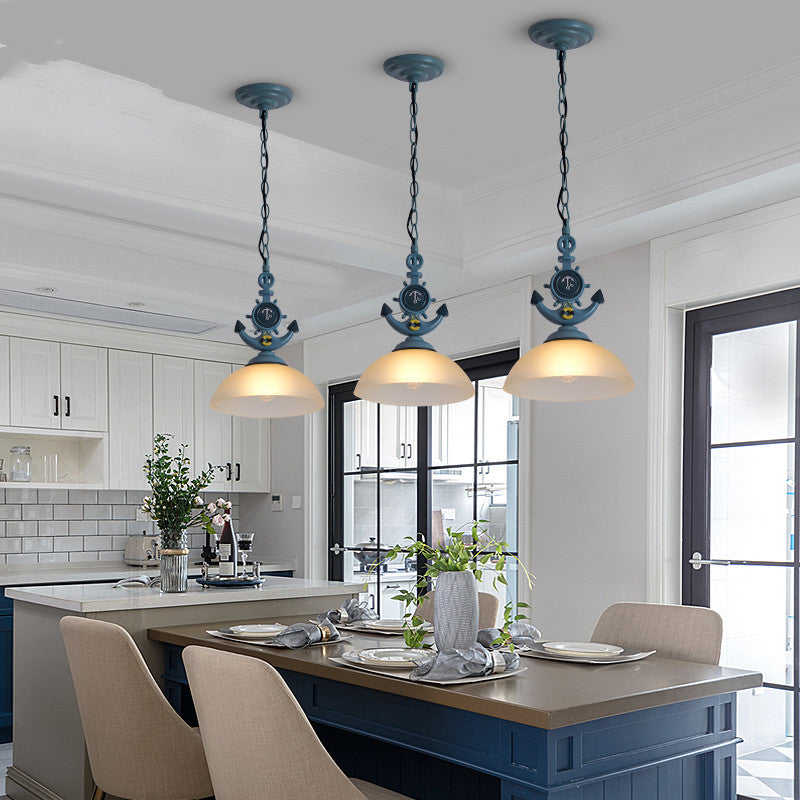 Silva LED Pendant Light Black Glass Bar/Dining Room/Living Room - Neutral Decor
