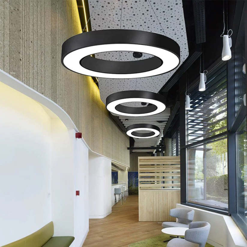 Arisha Minimalist Ring Pendant Light, Bedroom - Neutral Decor