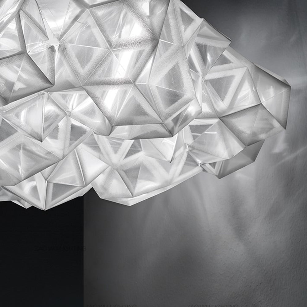 Arisha Designer Modern Acrylic Pendant - Neutral Decor