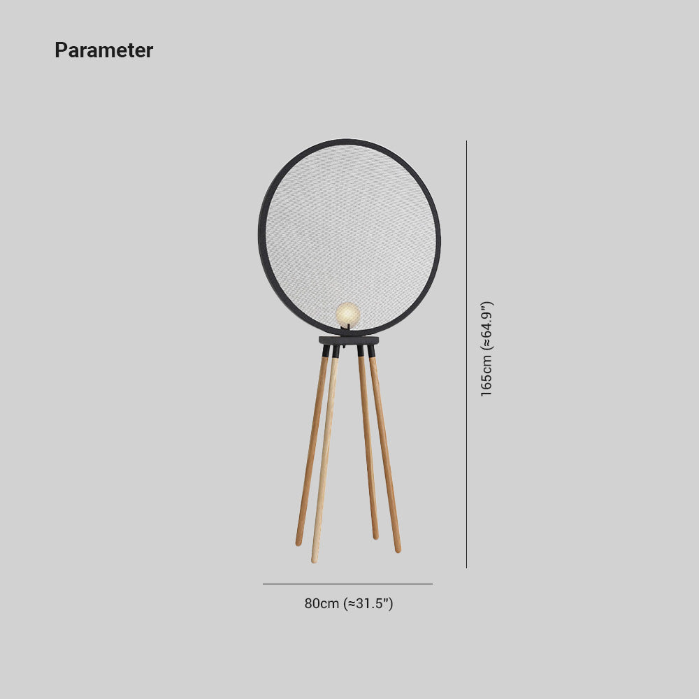Cooley Modern Design Minimalistic Floor Lamp, Metal & Wood - Neutral Decor