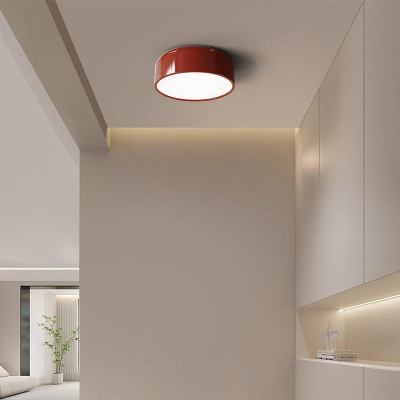 Valentina Vintage LED Flush Mount Ceiling Light Study Bedroom Kitchen - Neutral Decor