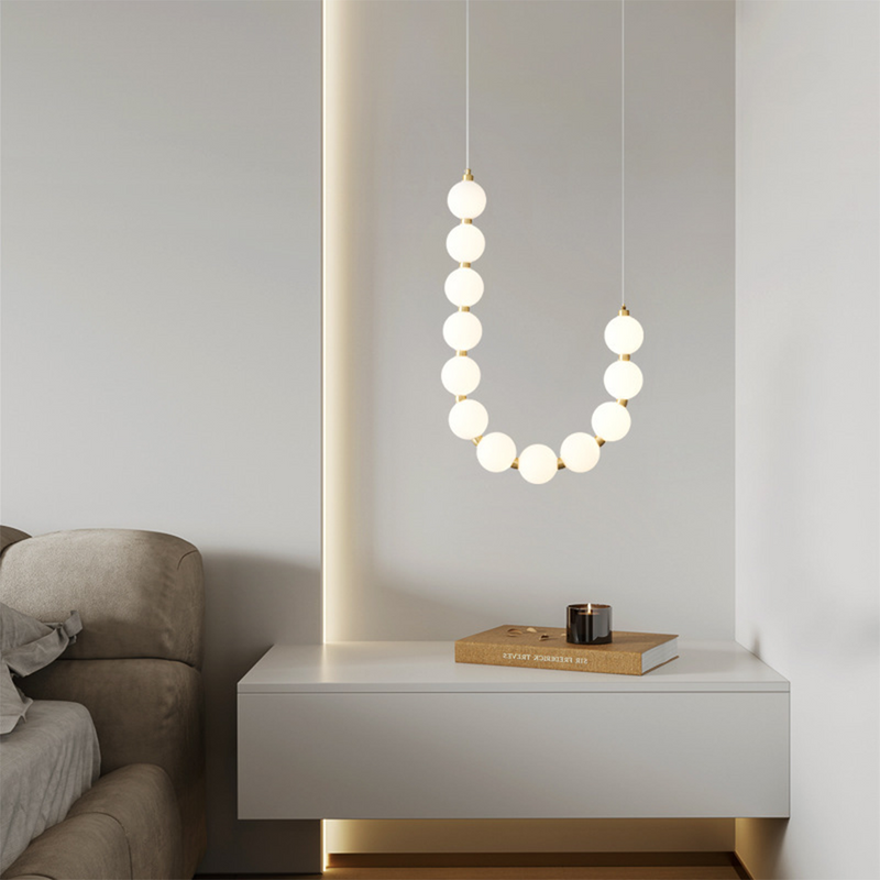 Valentina Luxury Metal Acrylic Chandelier Living Room - Neutral Decor
