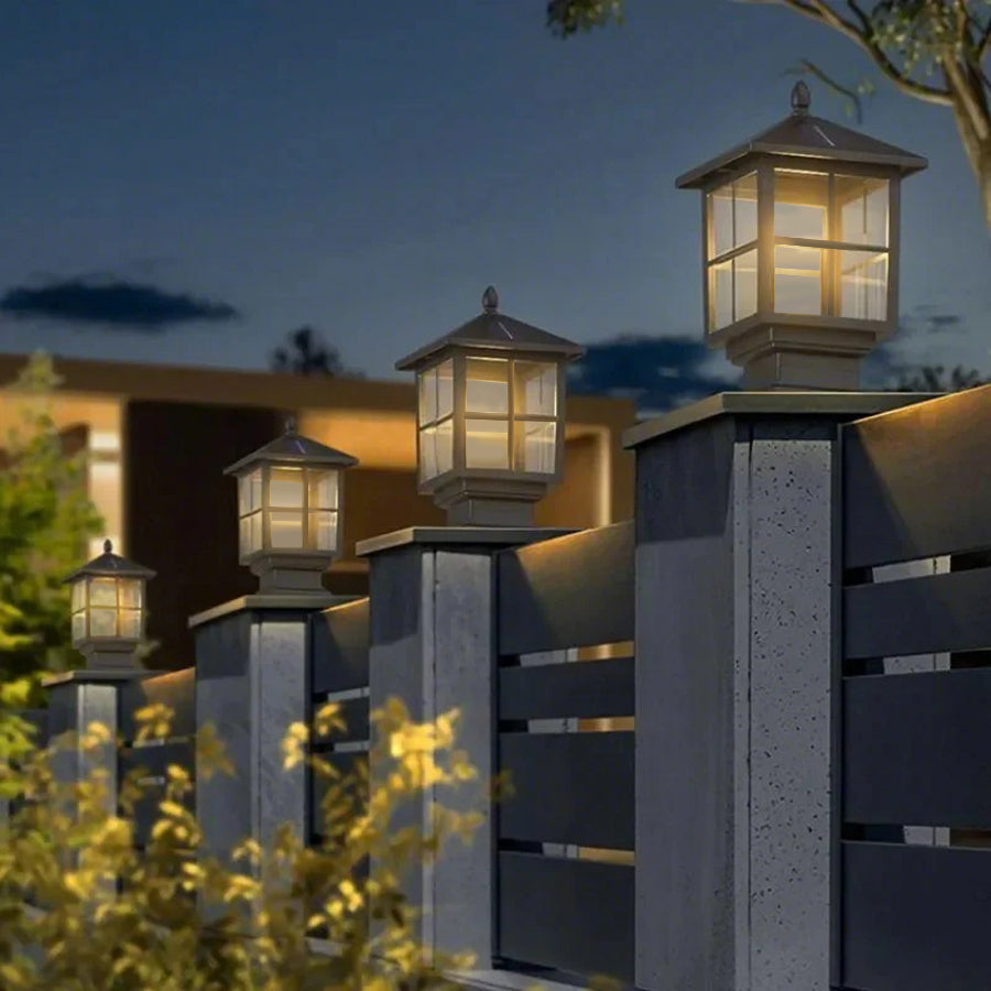 Lcy Traditional LED Classic Outdoor Pillar Lights