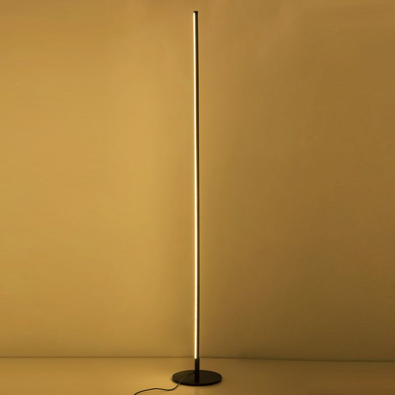 Mira Modern Minimalist Linear Floor Lamp - Neutral Decor