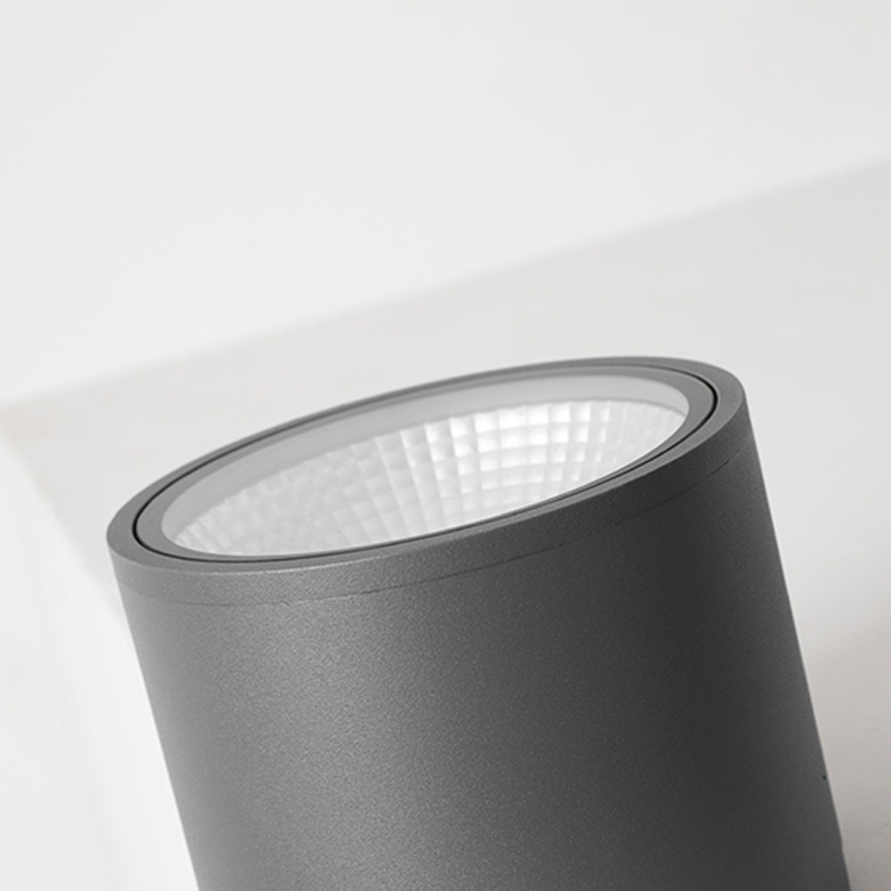 Ray Modern Black Cylindrical Flush Mount Ceiling Light Spotlight - Neutral Decor