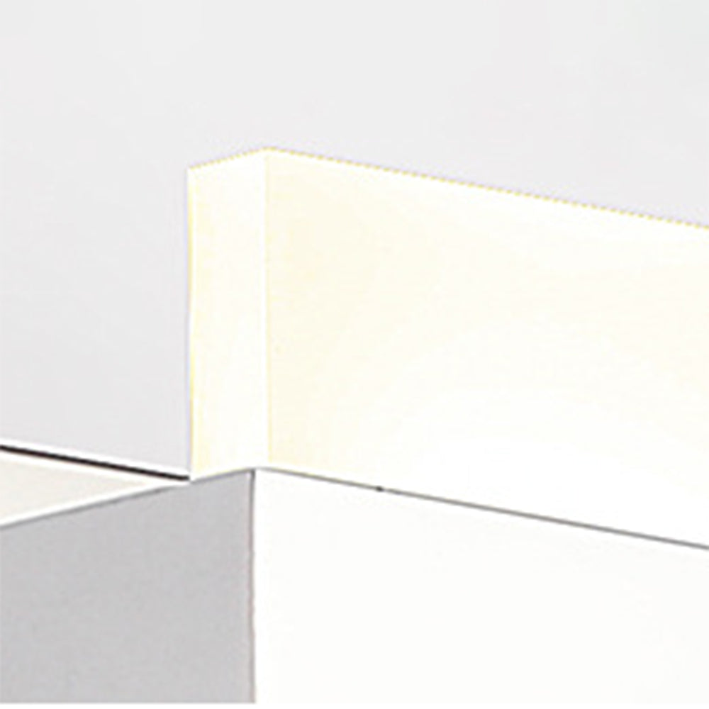 Arisha Modern Square Metal/Acrylic Wall Lamp, Silver, Bathroom - Neutral Decor
