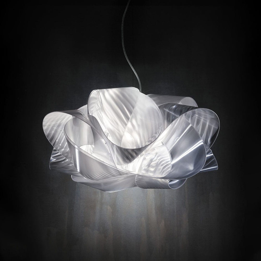 Arisha Art Deco Flower Pendant Light, Acrylic, Living Room/Art Gallery - Neutral Decor