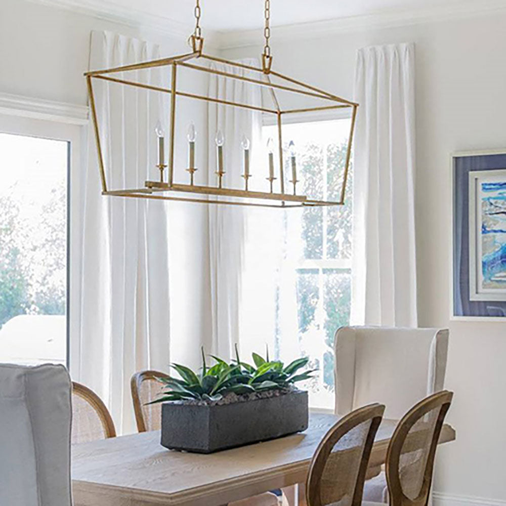 Silva Vintage Design Metal LED Pendant Light Living Room/Restaurant - Neutral Decor