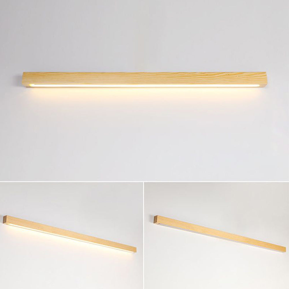 Zenx Wall Lamp Linear Wood - Neutral Decor